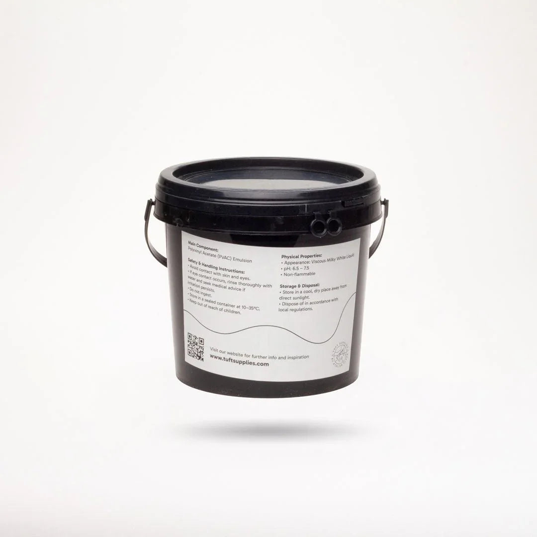 White Latex Glue for Tufting – 5 kg Bucket - Tuft Supplies GmbH