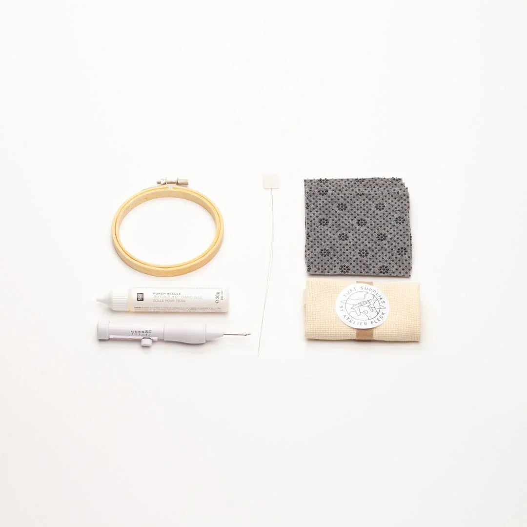 Punch Needle Coaster Kit - Tuft Supplies GmbH
